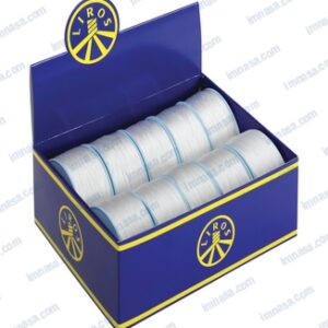 CAJA BOBINAS HILO COSER LIROS