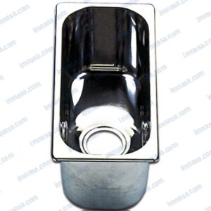 FREGADERO INOX RECTANGULAR ESTRECHO BARKA