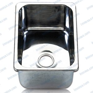 FREGADERO INOX CUADRADO IRREGULAR BARKA