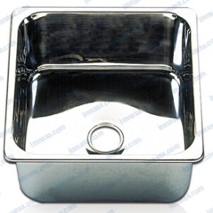 FREGADERO INOX CUADRADO BARKA