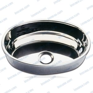 FREGADERO INOX OVALADO BARKA