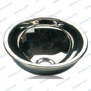 FREGADERO INOX REDONDO Y CONCAVO BARKA
