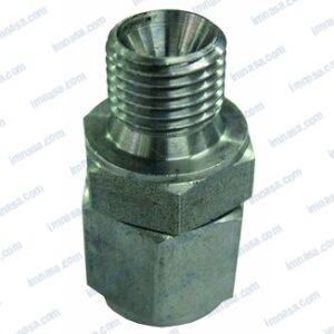 ADAPTADOR MACHO-HEMBRA INOX