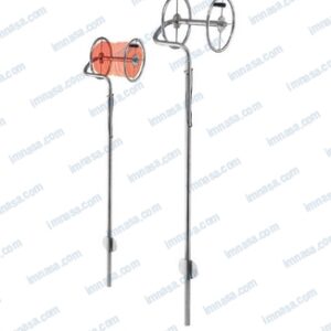 SOPORTE INOX PARA ROLLO DE RABIZA