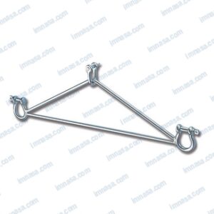 SOPORTE TRIANGULAR PARA PASARELA