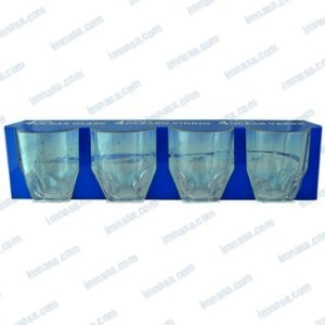 VASO PARA WHISKY 360ML 4 PIEZAS