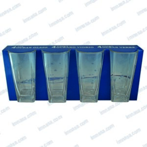 VASO PARA AGUA 360ML 4 PIEZAS
