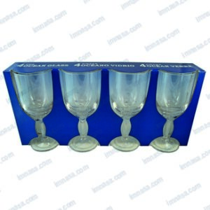 VASO PARA AGUA 350ML 4 PIEZAS