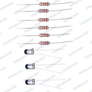 LED AZUL CON RESISTENCIA BESENZONI