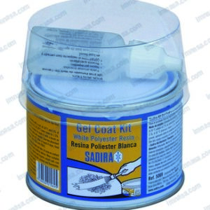 KIT GEL COAT BLANCO 120 grs. SADIRA