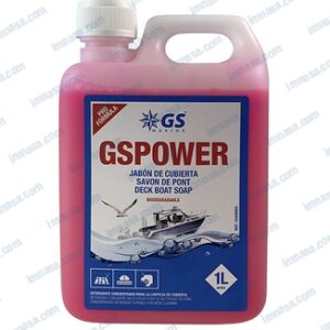 JABON PARA CUBIERTA LIMPIADOR CUBIERTAS, FIBRA,METAL GS MARINE