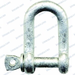 GRILLETE RECTO GALVANIZADO