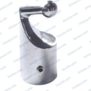 TERMINAL CAPOTA INOX EN "L" PARA TUBO