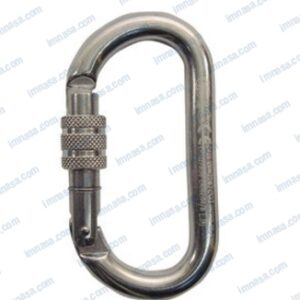 MOSQUETON KN22 UIAA L OVAL KEY LOCK KN22 UIAA L OVAL KEY LOCK