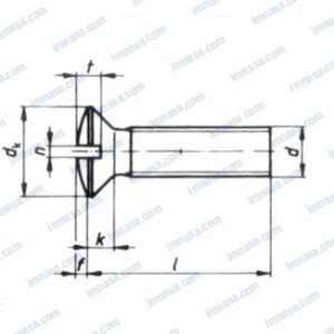 TORNILLO CON GOTA SEBO DIN964 A4