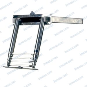 ESCALERA EMPOTRABLE INOX