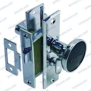CIERRE PESTILLO ZINC CROMADO CAJA 57 x 35 mm PERKO