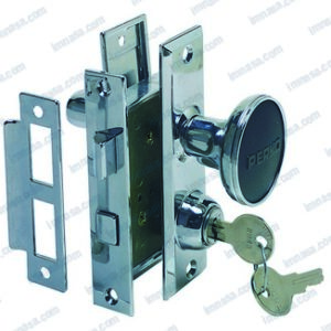 CIERRE PESTILLO ZINC CROMADO CAJA 70 x 50 mm PERKO