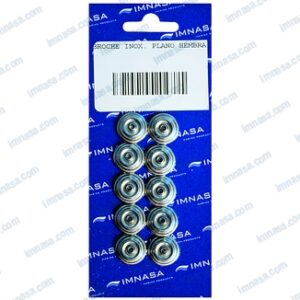 BROCHE INOX PLANO HEMBRA