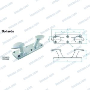 BITA DE AMARRE ALU 312mm ALLEN BROTHERS