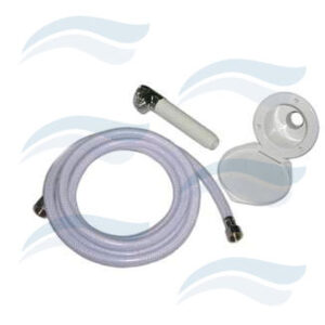 DUCHA CROMADA BASE ABS PLANA