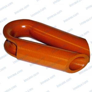 GUARDACABOS PARA CABLE 12mm ACERO