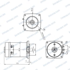 MOTOR 12V 1000W PARA PROJECT X2 CIMA 1915