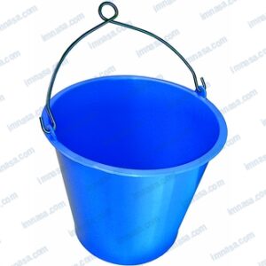 BALDE MARINO ARCO INOX AZUL