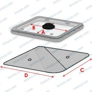 CORTINAS PARA ESCOTILLAS VENTILADAS PE