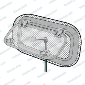 MOSQUITERA PARA PORTILLOS PEQUEÑA (2 PACK )