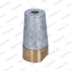ANODO ZINC TUERCA EJE SIN MECANIZAR TECNOSEAL