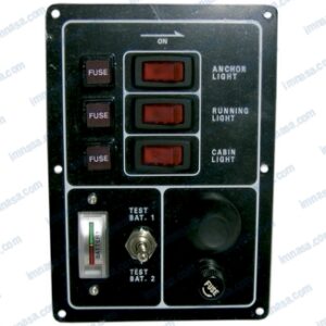 PANEL CONTROL NIVEL BATERIA