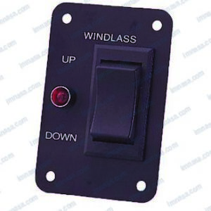 PANEL ELECTRICO 1 BOTONES 2 x 3" NEGRO