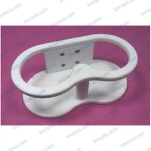 SOPORTE PLASTICO PARA DOS VASOS MOD. C