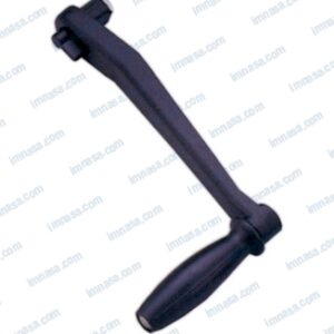 MANETA WINCH ALUMINIO NEGRA 250MM
