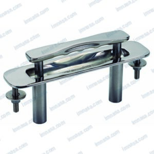 CORNAMUSA PLEGABLE INOX 175mm - 246mm