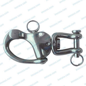 MOSQUETON INOX CON GRILLETTE