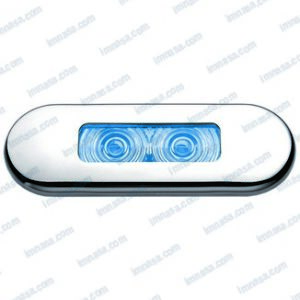 LUZ LED CORTESIA EMPOTRABLE 12V AZUL