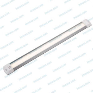 PLAFON LARGO LED 10-30V PVC BLANCO / BLANCO-ROJO
