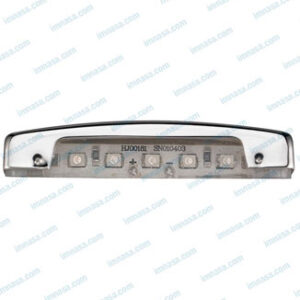 LUZ DE CORTESIA LED BLANCA/AZUL 12V INOX