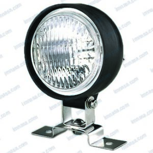 PROYECTOR AJUSTABLE LED 10-30V REDONDO NEGRO