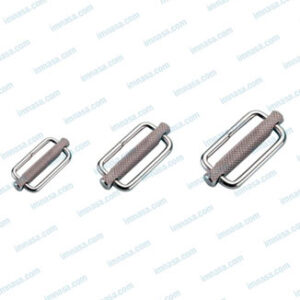 HEBILLA CON BARRA INOX