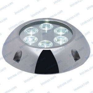 LUZ SUMERGIBLE AZUL 12V INOX