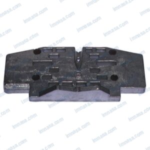 ANODO ZINC TIPO OMC INTRABORDA PLACA TRAPEZOIDAL ZINETI