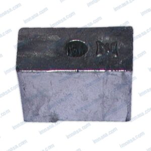 ANODO ZINC TIPO OMC FUERABORDA CUADRADO ZINETI