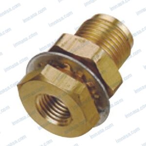 CONECTOR PASAMUROS 1/4"NPT
