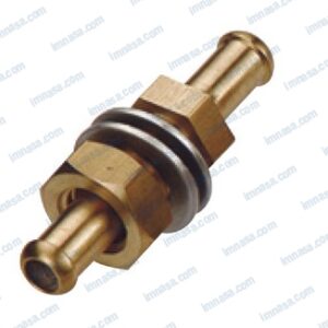 CONECTOR PASAMUROS TUBO 3/8"