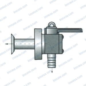 GRIFO CON PASACASCOS DOBLE SALIDA CON CODO FORESPAR