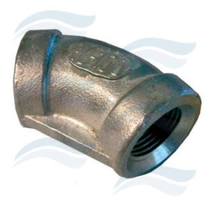 CODO HEMBRA INOX 45º