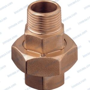 CONECTOR MACHO-HEMBRA GIRATORIO GUIDI